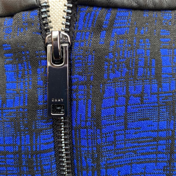 DKNY Blue & Black Dress 12 - Picture 4 of 6